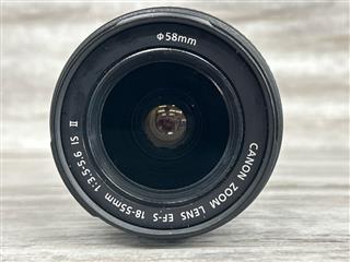 CANON ZOOM LENS EF-S 18-55MM MACRO 0.25M/0.8FT (PO1018372) | eBay
